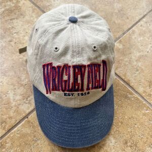 Vintage Wrigley Field Est 1914 Hat Twins Enterprise MLB Genuine Merchandise OSFM